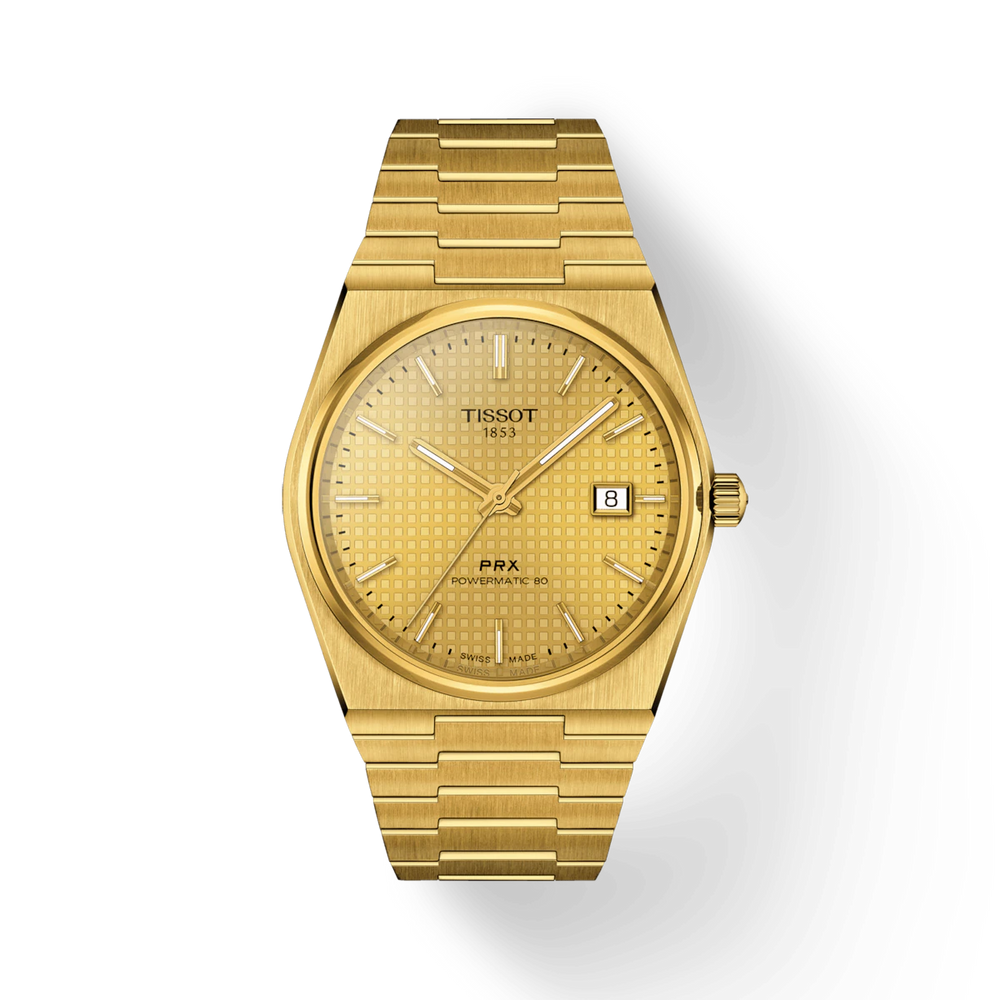 Tissot PRX Powermatic 80 - Yellow Gold PVD