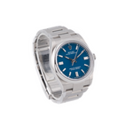 Rolex Oyster Perpetual 36 case and domed bezel, side view
