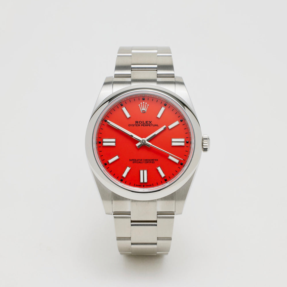 Oyster Perpetual 41 "Coral Red" (2021)