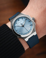 Navy Sailcloth CTS Rubber Strap for Artelier Wen Perception