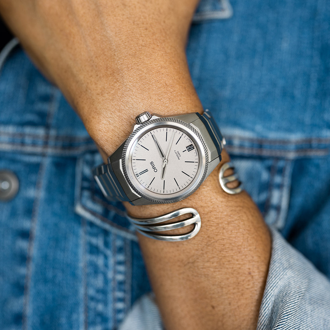 Oris Propilot X On Wrist Oris ProPilot X Calibre 400 Watch With