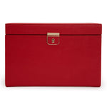 Wolf Palermo Large Jewellery Box  Red