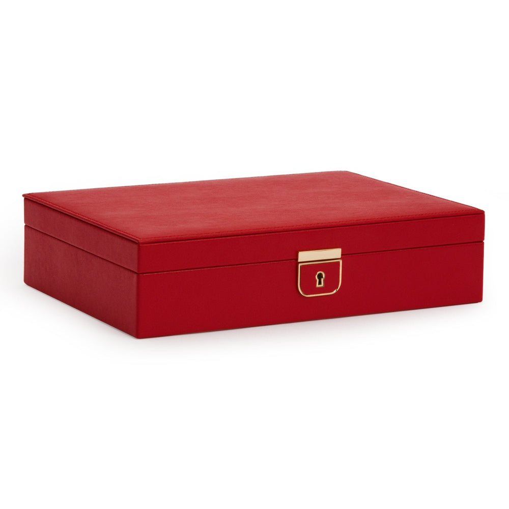 Wolf Palermo Medium Jewellery Box Red