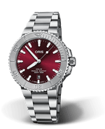 Aquis Date 41.5mm - Cherry