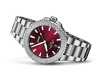 Aquis Date 41.5mm - Cherry