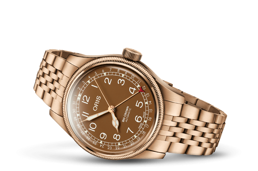 Big Crown Bronze Pointer Date Brown – Swiss Emporium