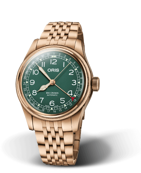 Big Crown Bronze Pointer Date Green