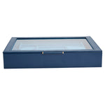 Wolf Sophia Jewellery Box with Window Indigo