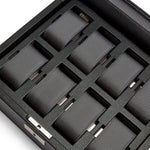 Wolf Viceroy 8 Pc Watch Box Black