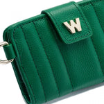 Wolf Mimi Credit Card Holder with Wristlet Green