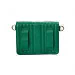 Wolf Mimi Mini Bag with Wristlet & Lanyard Green