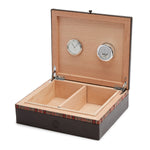 Wolf WM x WOLF Humidor Cigar Case Brown