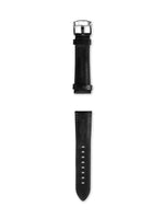 21MM PADDED BLACK STRAP