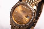 Day-Date 40 - 18ct Yellow Gold, Diamond Set Dial, Diamond Set Bezel