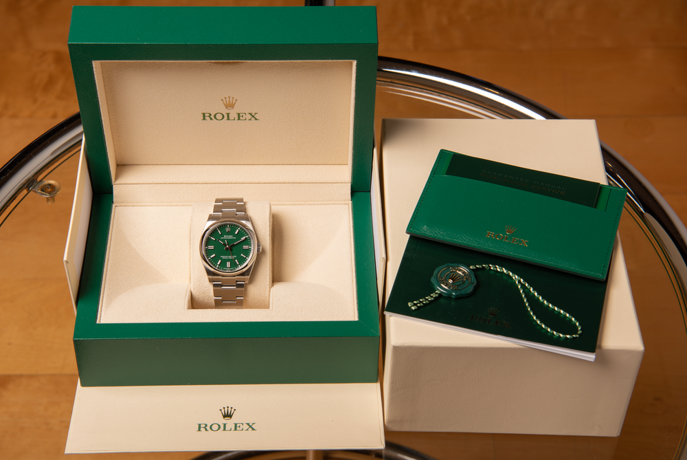 Oyster Perpetual 36 Green Swiss Emporium oyster-perpetual-36-green-swiss-emporium