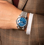 Datejust 36 Oystersteel & White Gold - Bright Blue (2021)