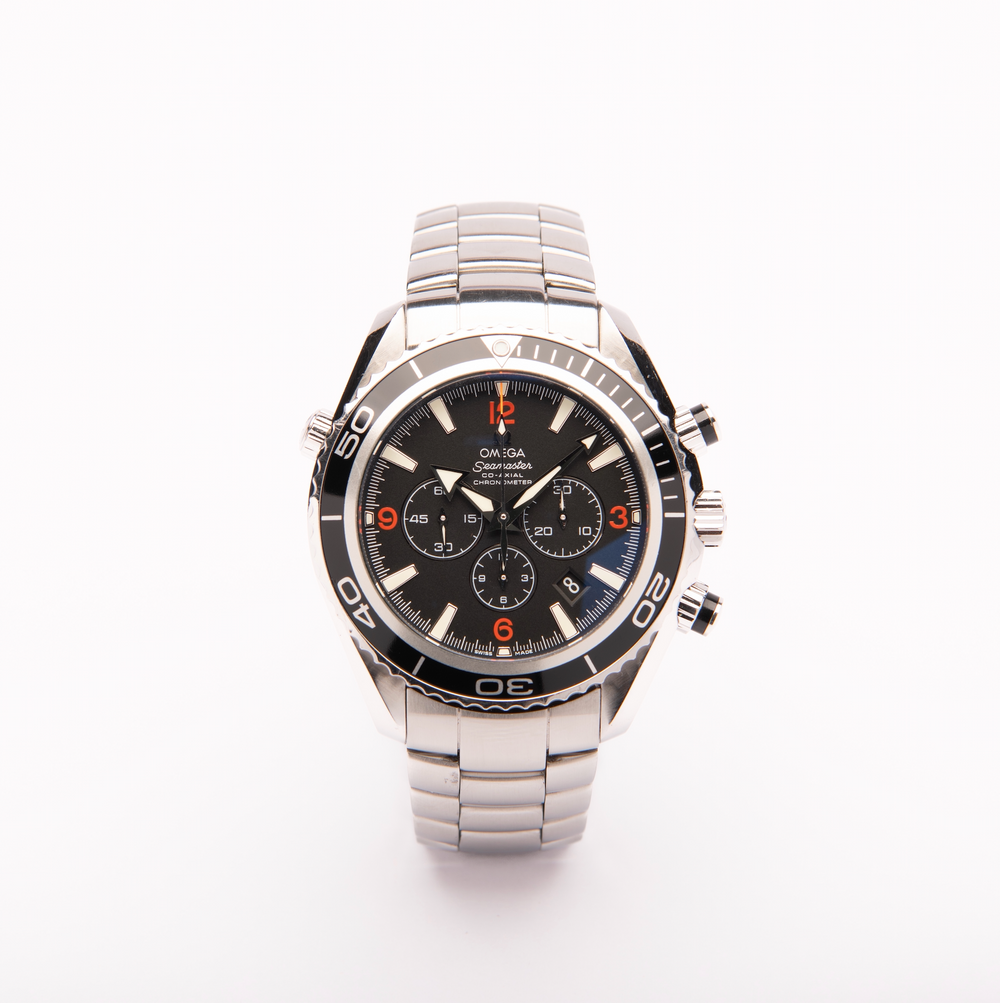 DISCONTINUED PLANET OCEAN 600M CO‑AXIAL CHRONOGRAPH 45.5 MM