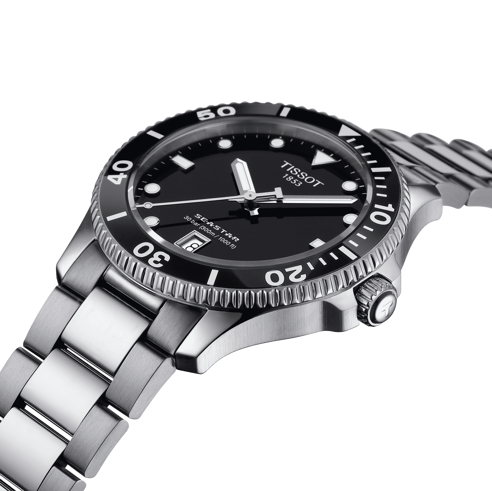 Black Tissot Diver 2018 Tissot Seastar 2000 46mm Model