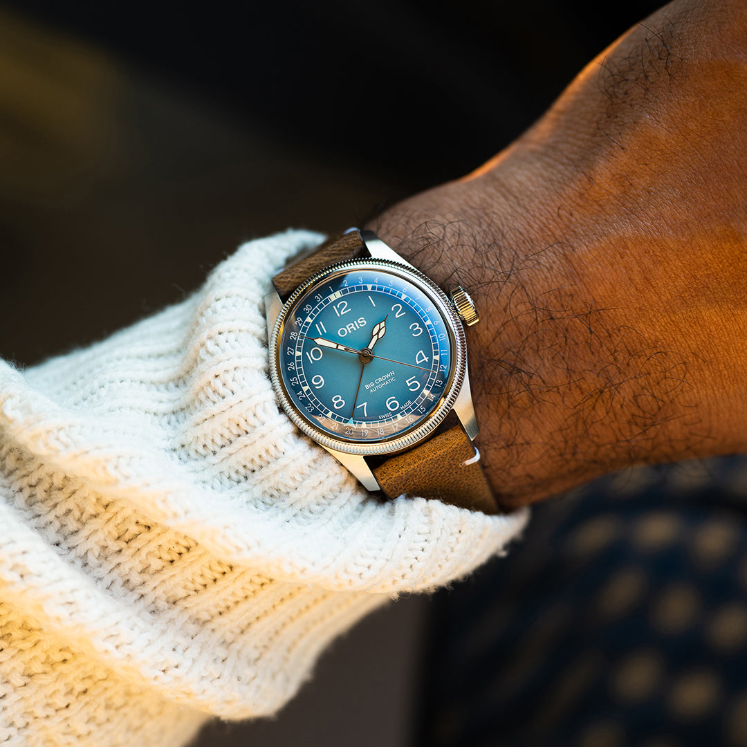 BIG CROWN X CERVO VOLANTE BLUE – Swiss Emporium